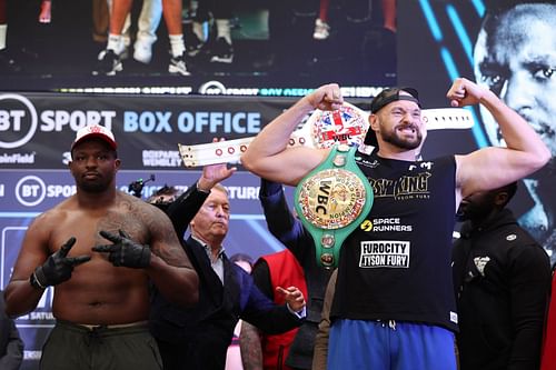 Tyson Fury vs. Dillian Whyte - Weigh-in