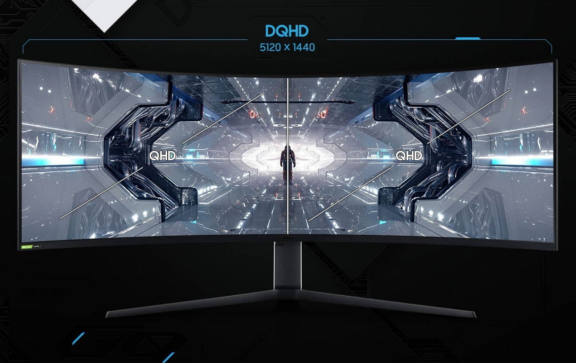 Samsung Odyssey Neo G9 is a super-wide, curved monitor in 2022 (Image via Samsung)