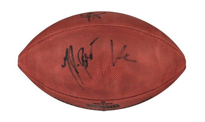 Signed 2022 Super Bowl LVI Halftime Show Football Heading To Auction