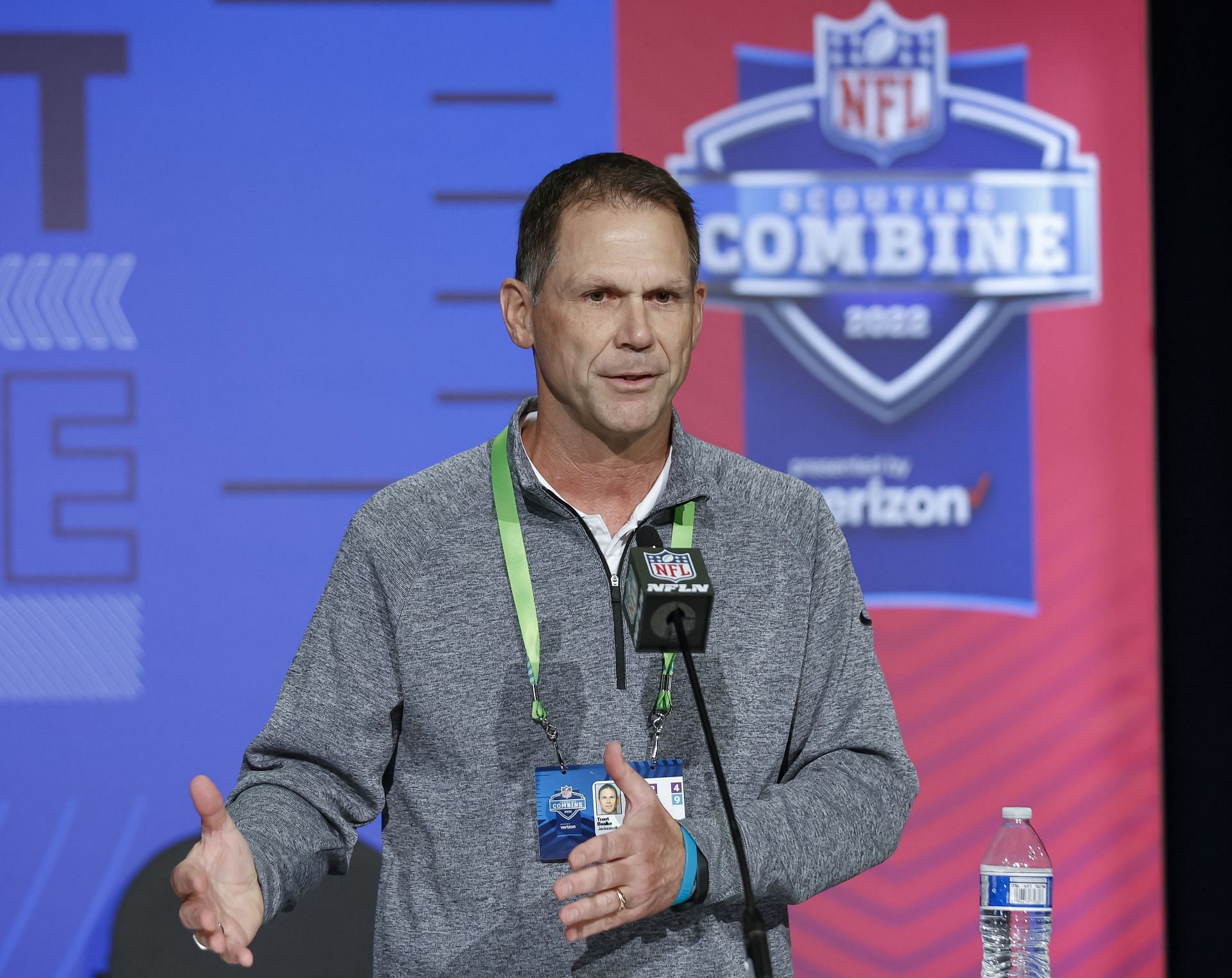 NFL Combine - Jaguars General Manager Trent Baalke