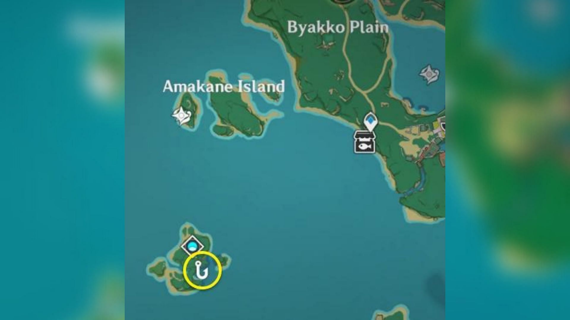 Amakane Island (Image via HoYoverse)