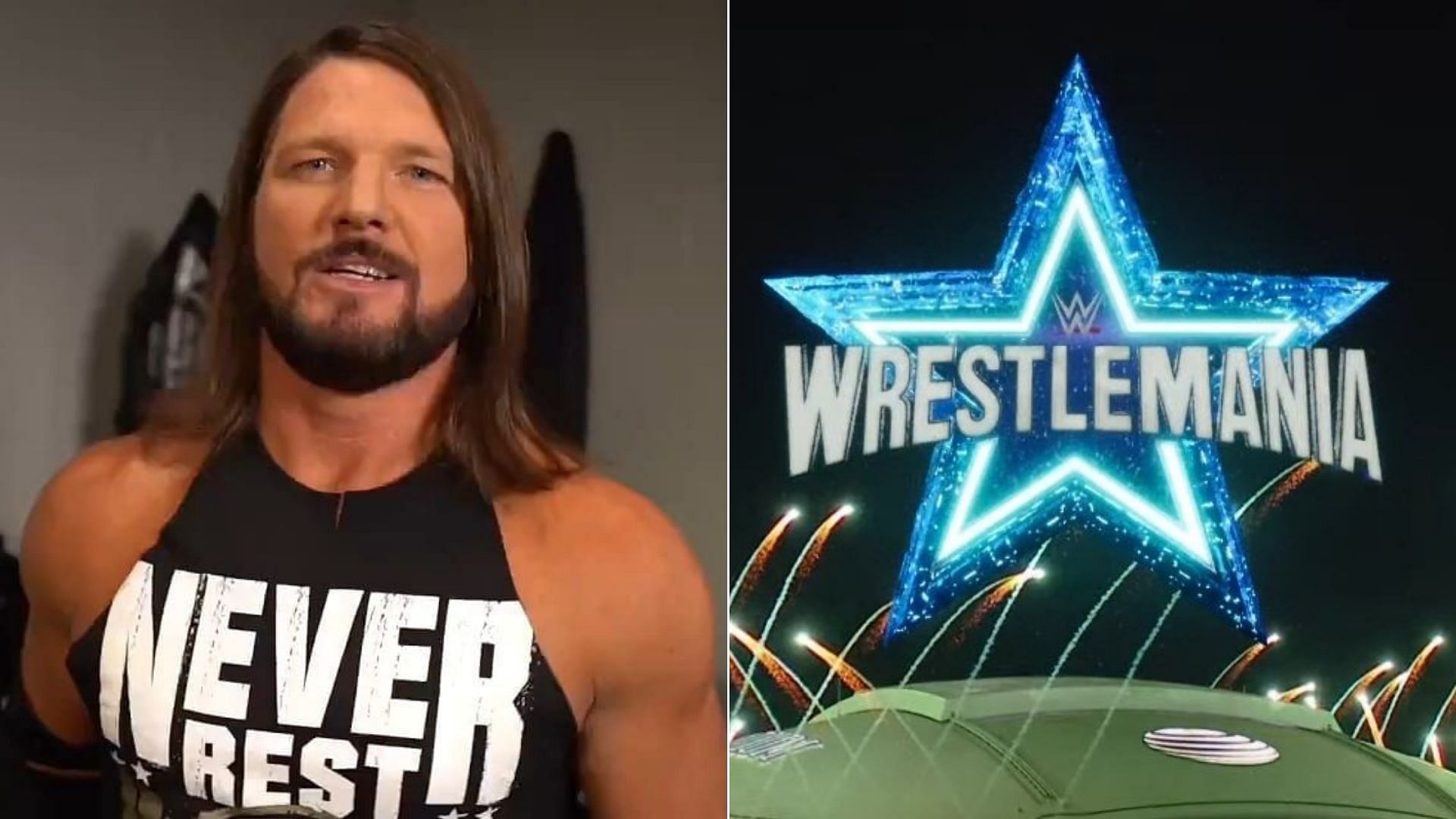 AJ Styles has faced several legends at WrestleMania.