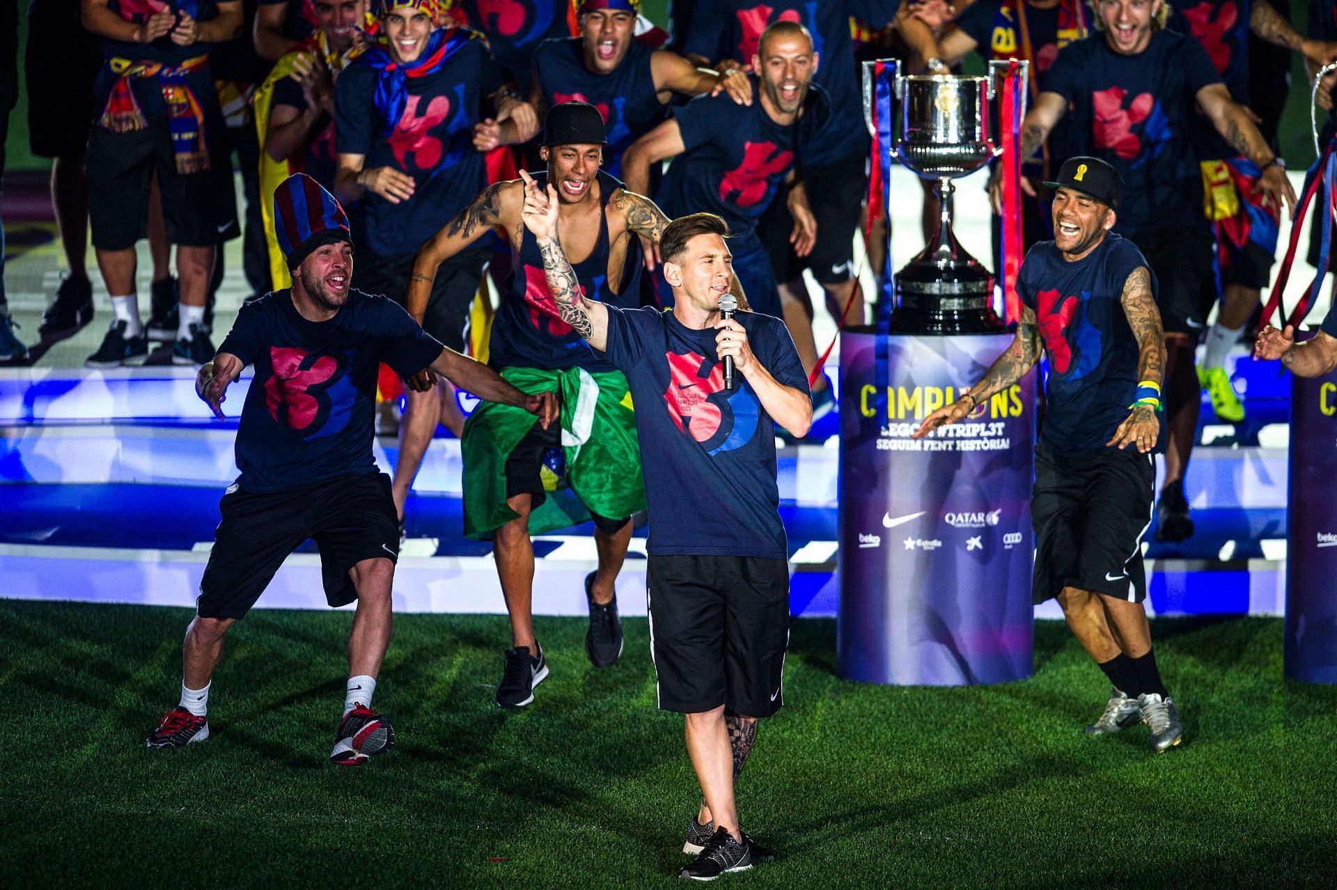 Barcelona Victory Parade