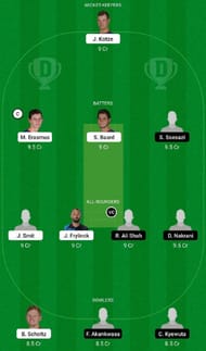 NAM vs UGA Dream11 Fantasy Tip #1