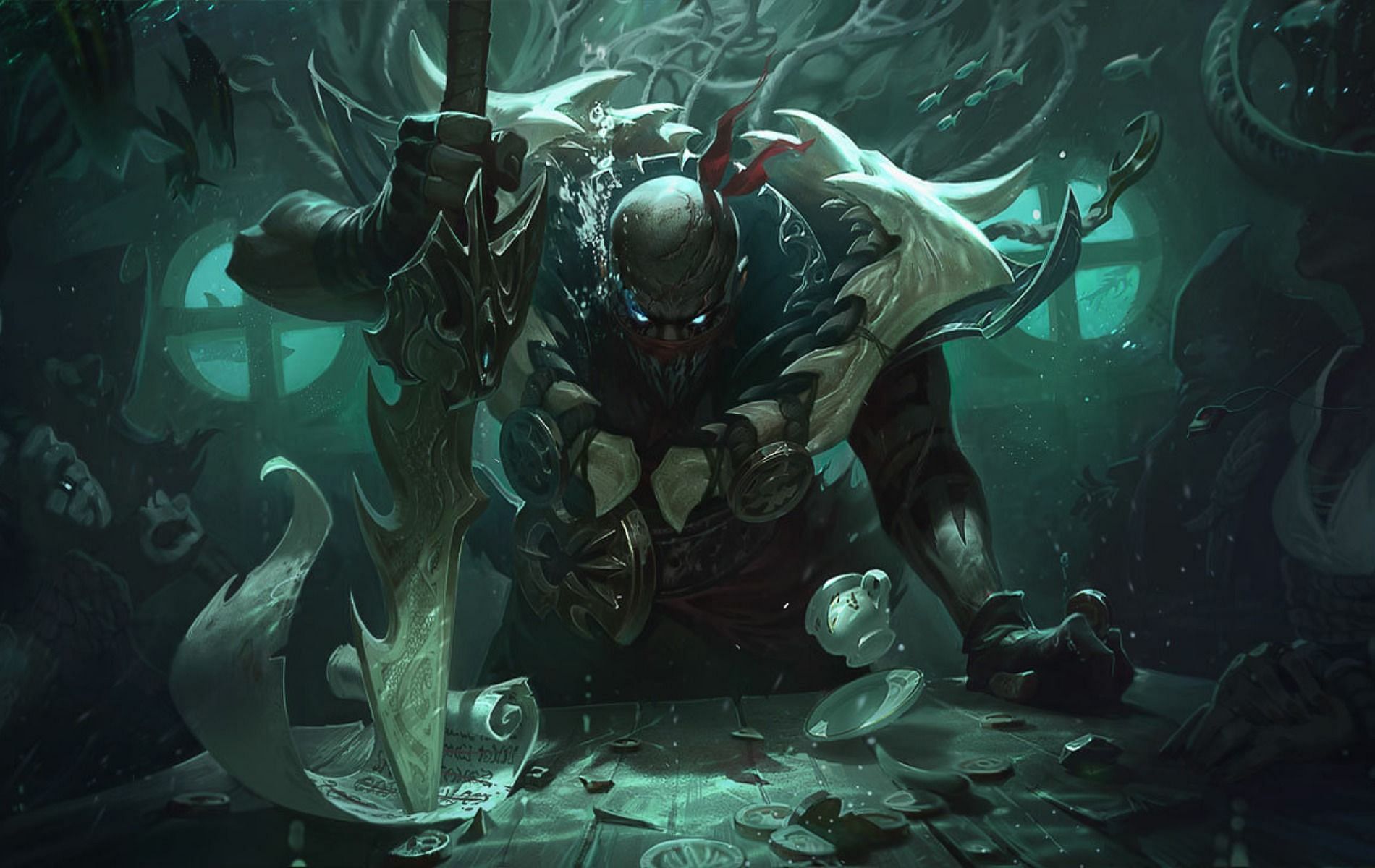 New Pyke R execute threshold changes has hit the League of Legends PBE (Image via Riot Games)