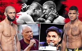 "These guys are madmen!" - MMA Twitter goes berserk as Khamzat Chimaev and Gilbert Burns go to war at UFC 273