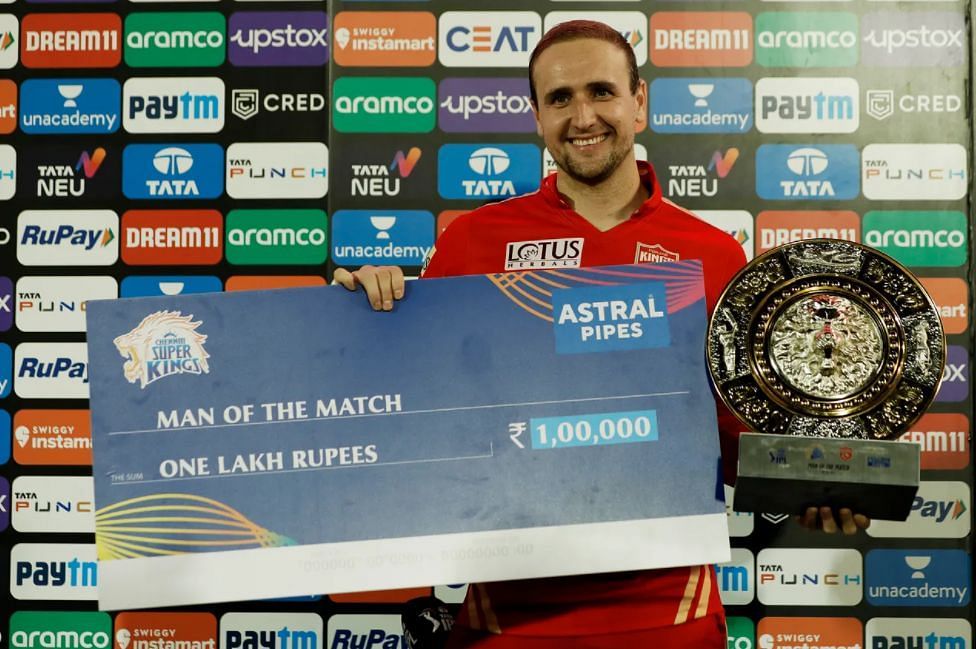 Liam Livingstone was awarded the Player of the Match [P/C: iplt20.com]