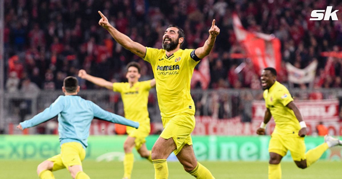 Watch: Villarreal players engage in wild dressing room celebrations ...