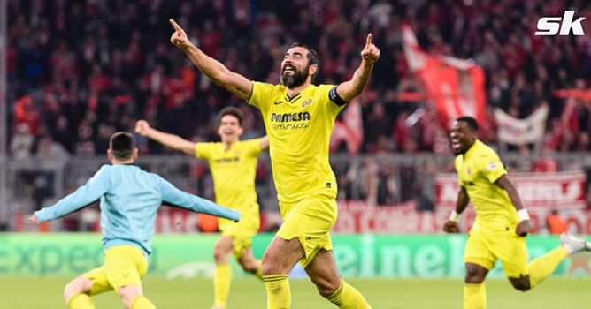 Watch: Villarreal players engage in wild dressing room celebrations after knocking out Bayern Munich from Champions League