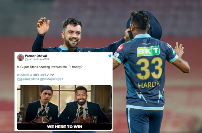KKR vs GT memes, IPL 2022: Top 10 funny memes from today's match