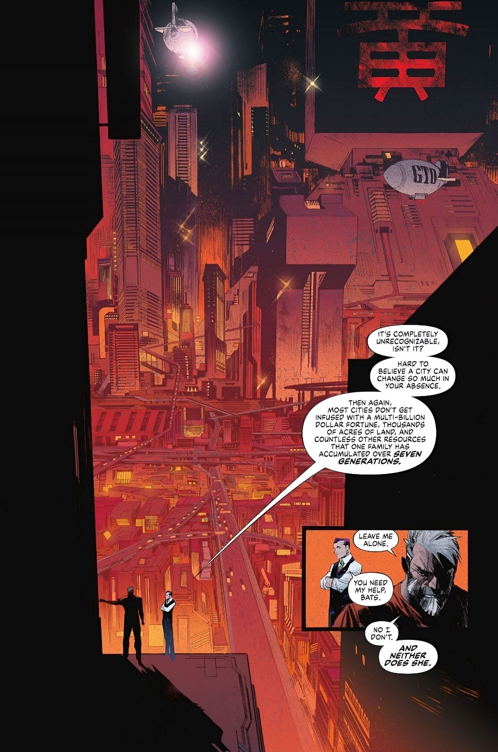 A page from Batman: Beyond the White Knight #2 (Image via DC Comics)
