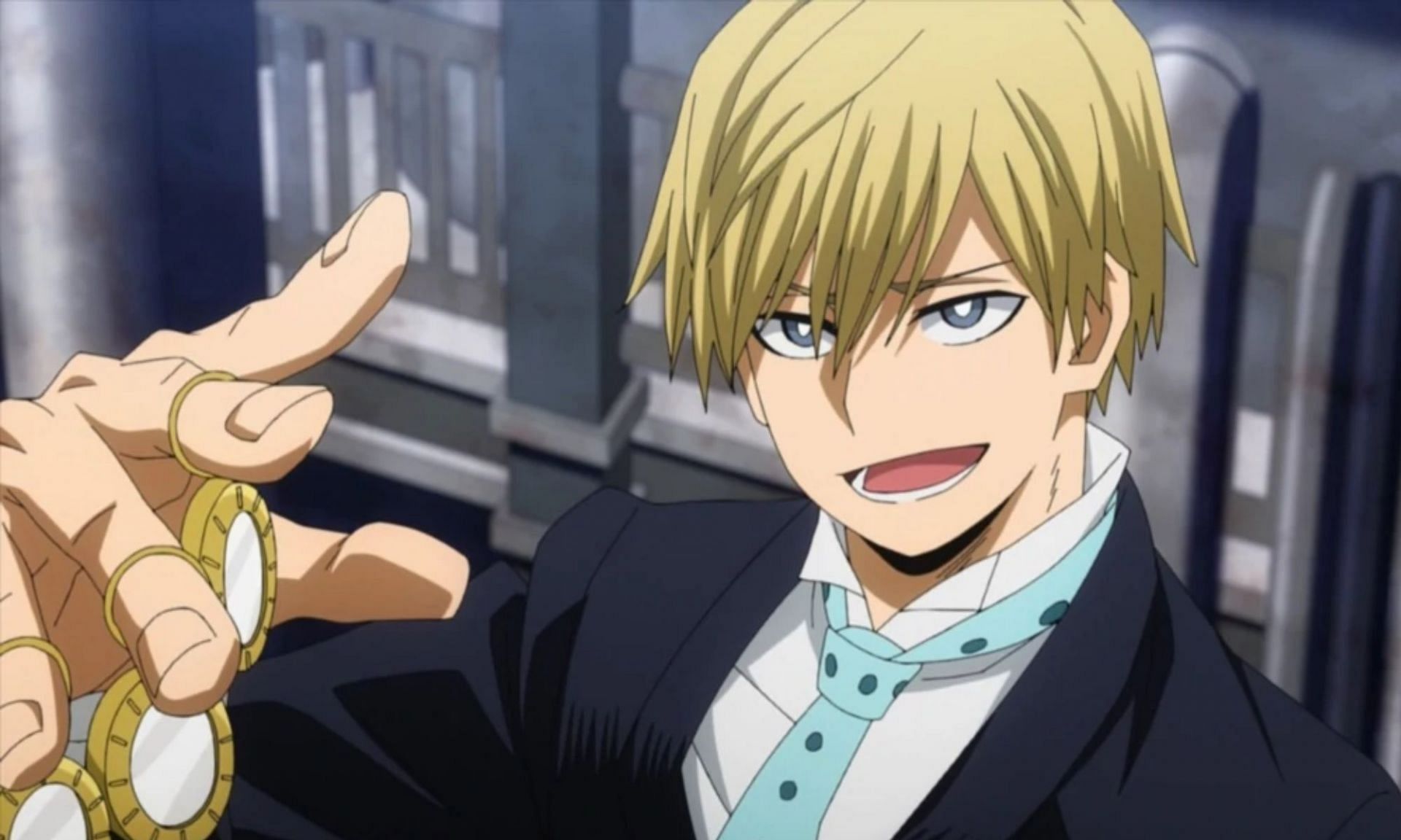 Neito Monoma is a highly intelligent fighter in MHA (Image via Studio Bones)