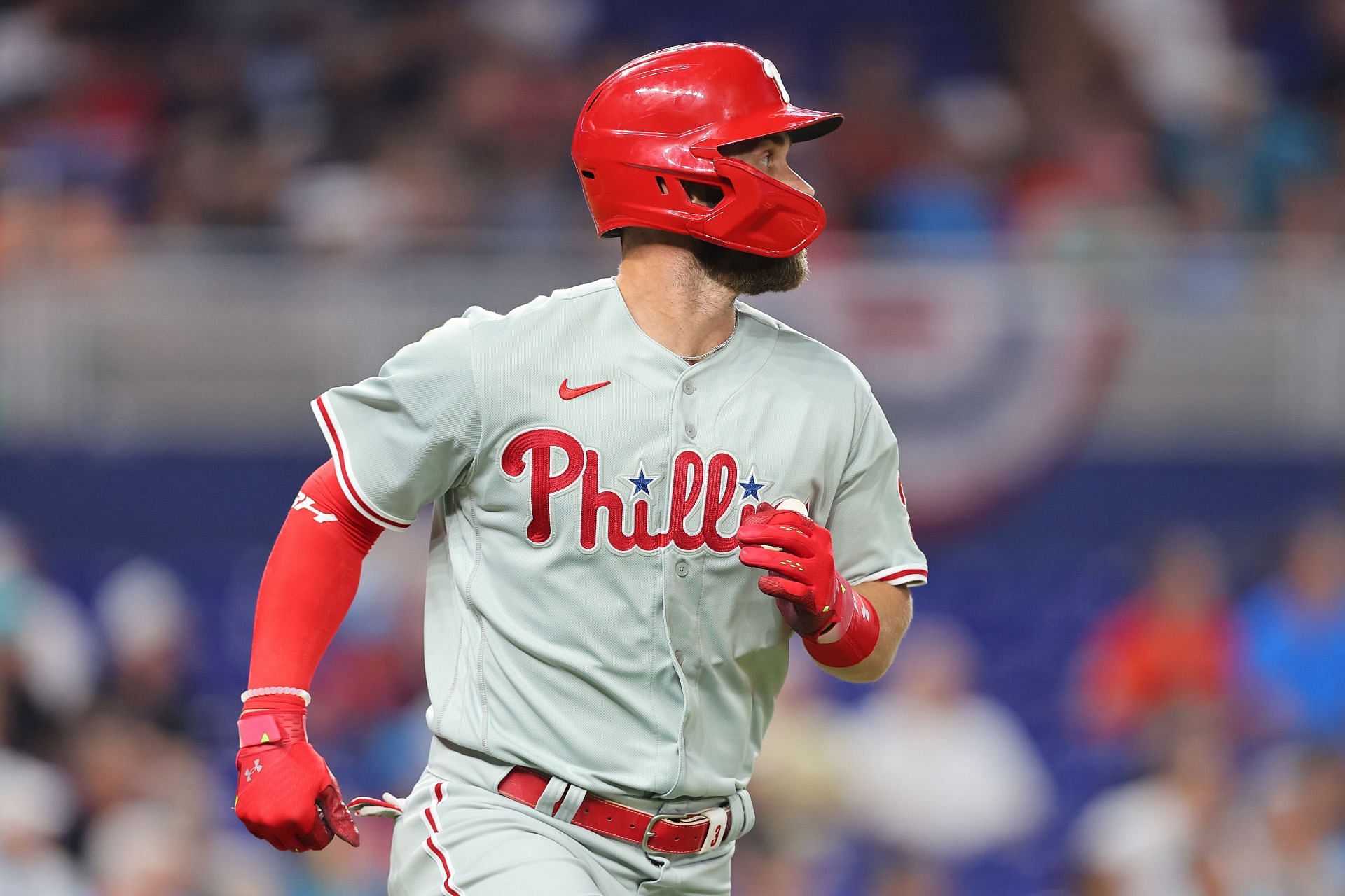 Phillies slugger Bryce Harper will get back to the outfield this week