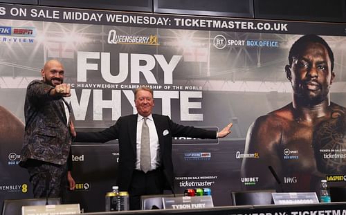 Tyson Fury v Dillian Whyte Press Conference