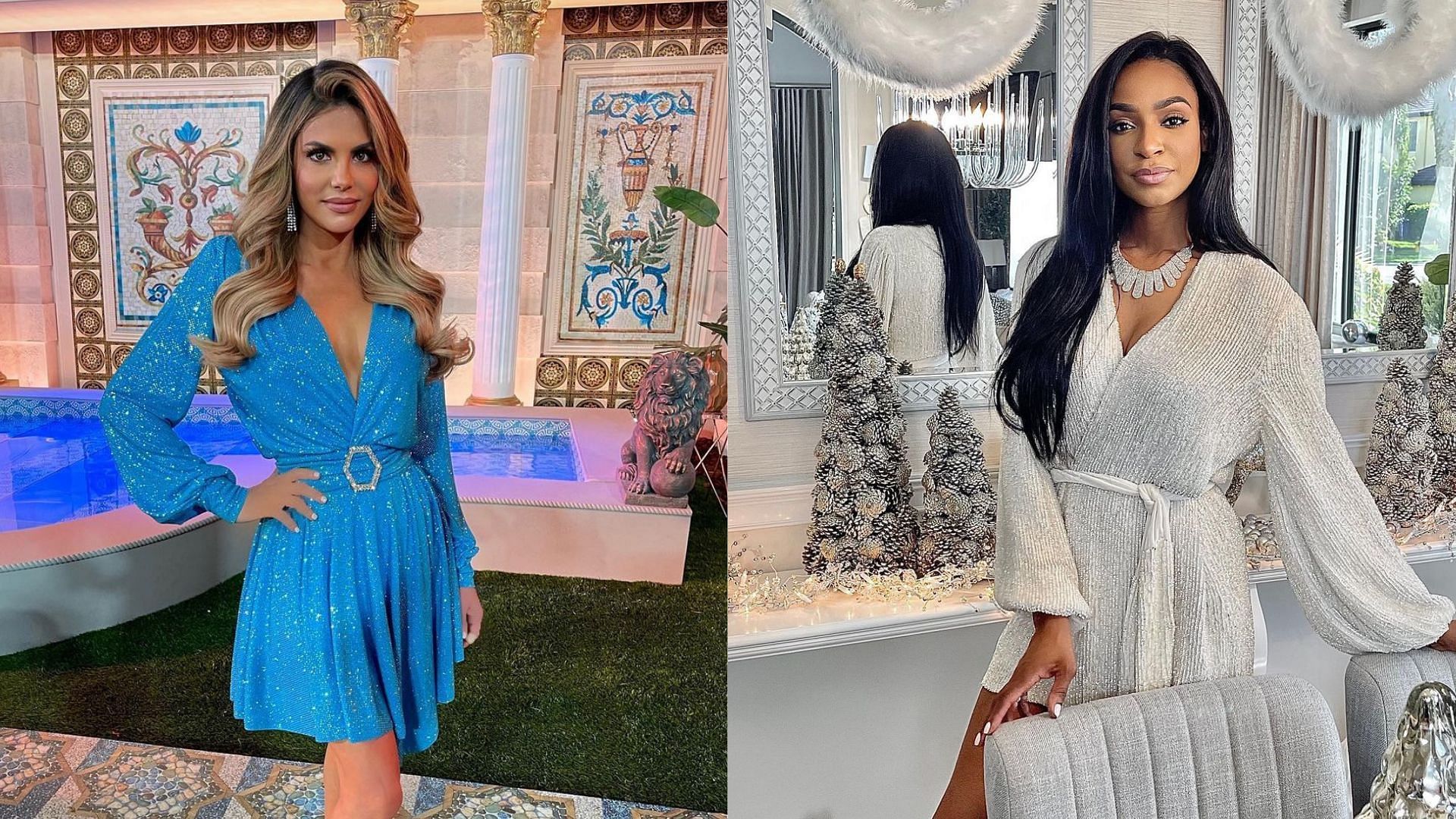 Adriana de Moura and Guerdy Abraira from RHOM (Image via realadrianademoura, guerdydesign/Instagram)