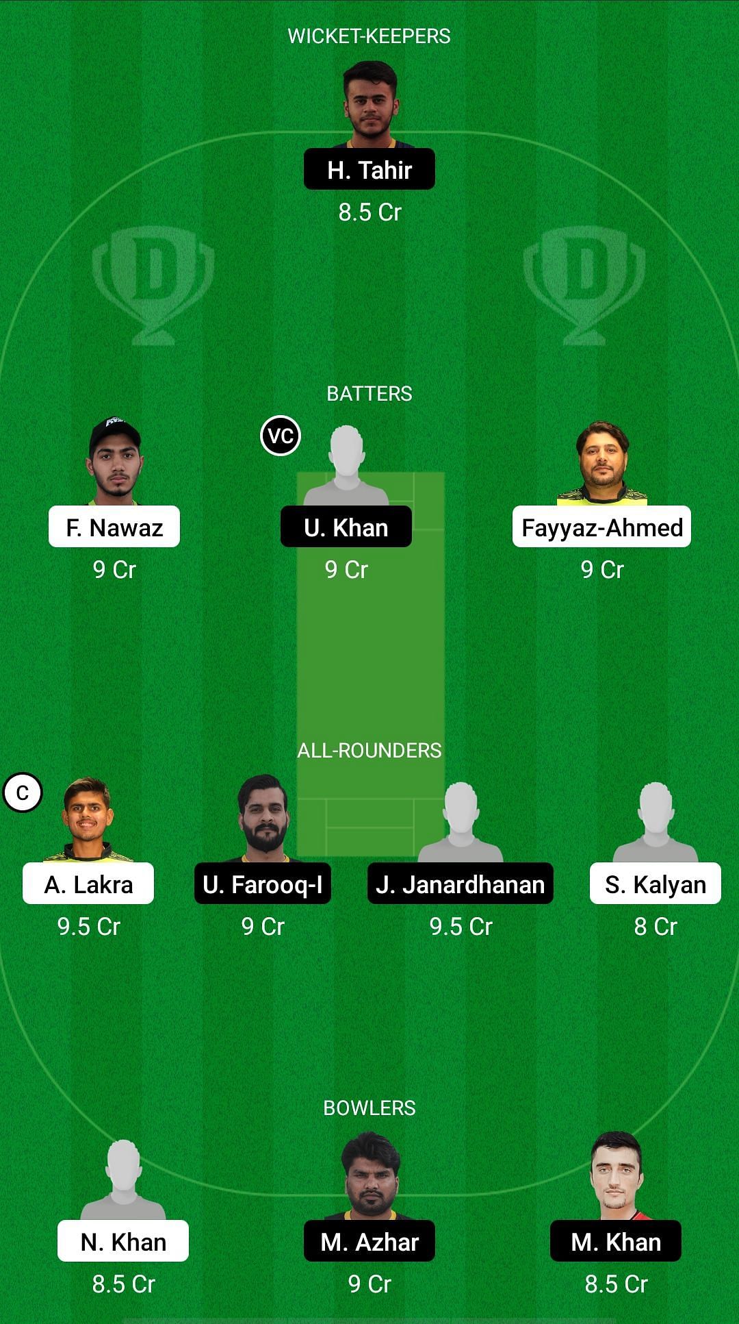 KAS vs BG Dream11 Prediction - Sharjah Ramadan T20 League