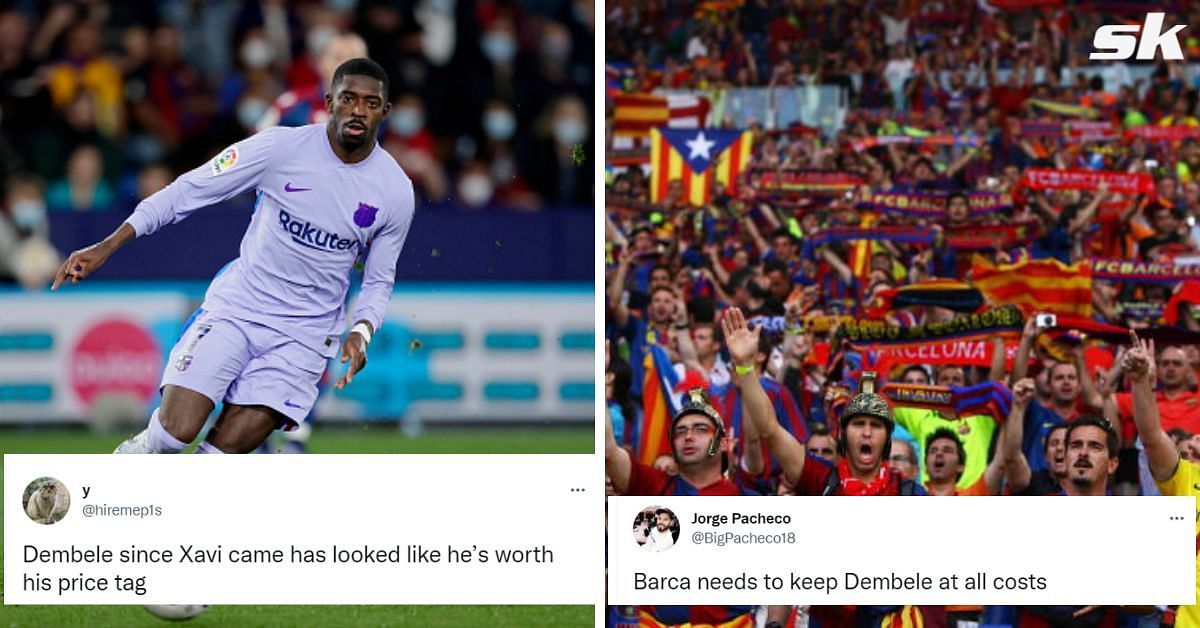 Ousmane Dembele has been excellent for the Catalan giants.