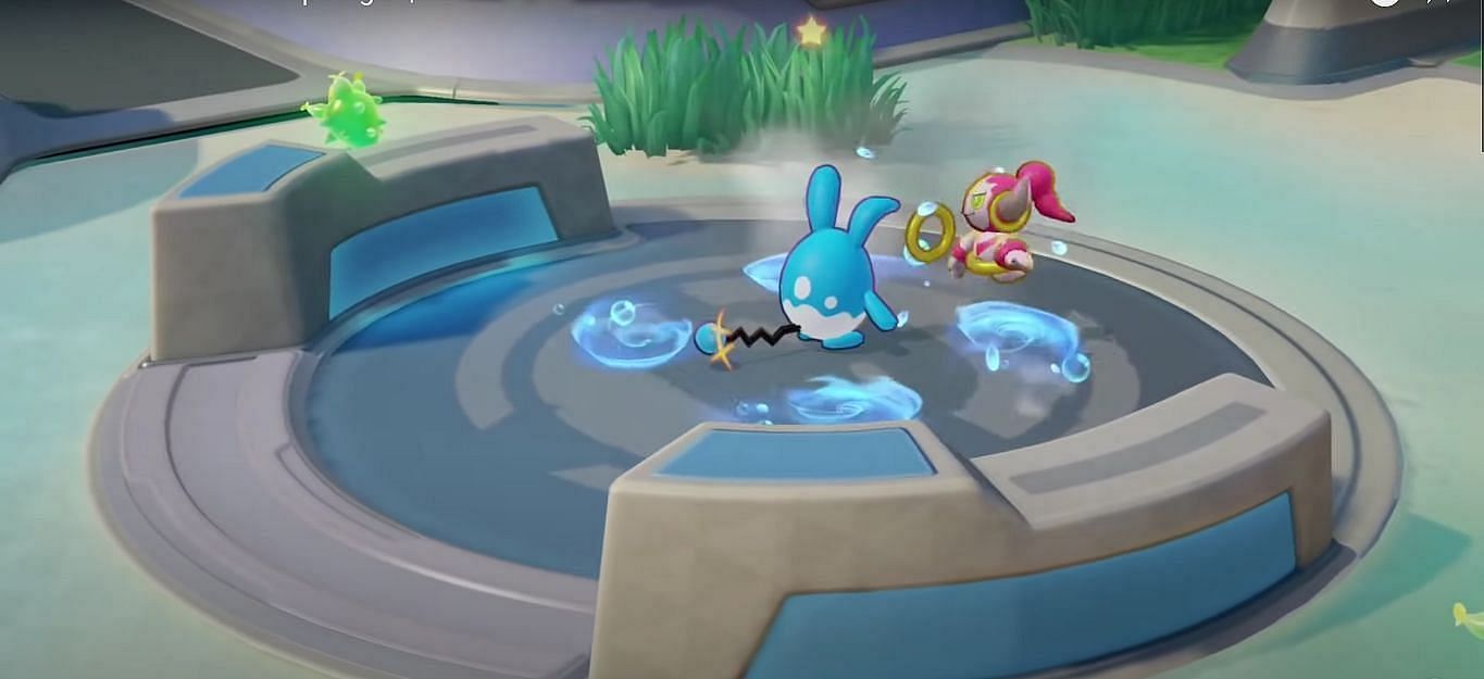 Azumarill&#039;s Whirlpool might be its most popular move at the moment (Image via TiMi Studios)