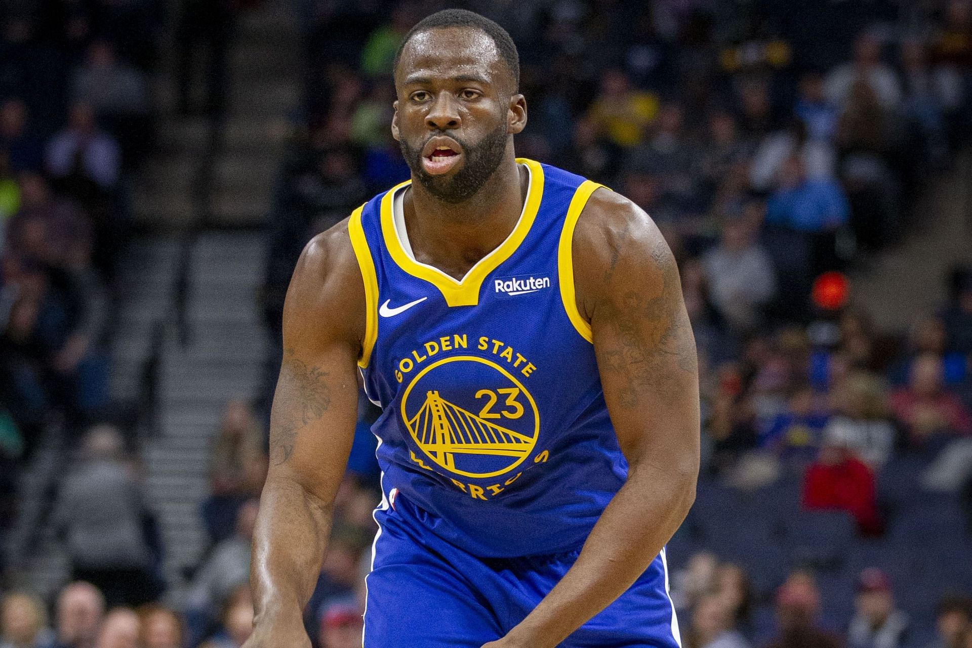 Draymond Green totally dominated the Denver Nuggets on and off the court in Game 2. [Photo: Bleacher Report]