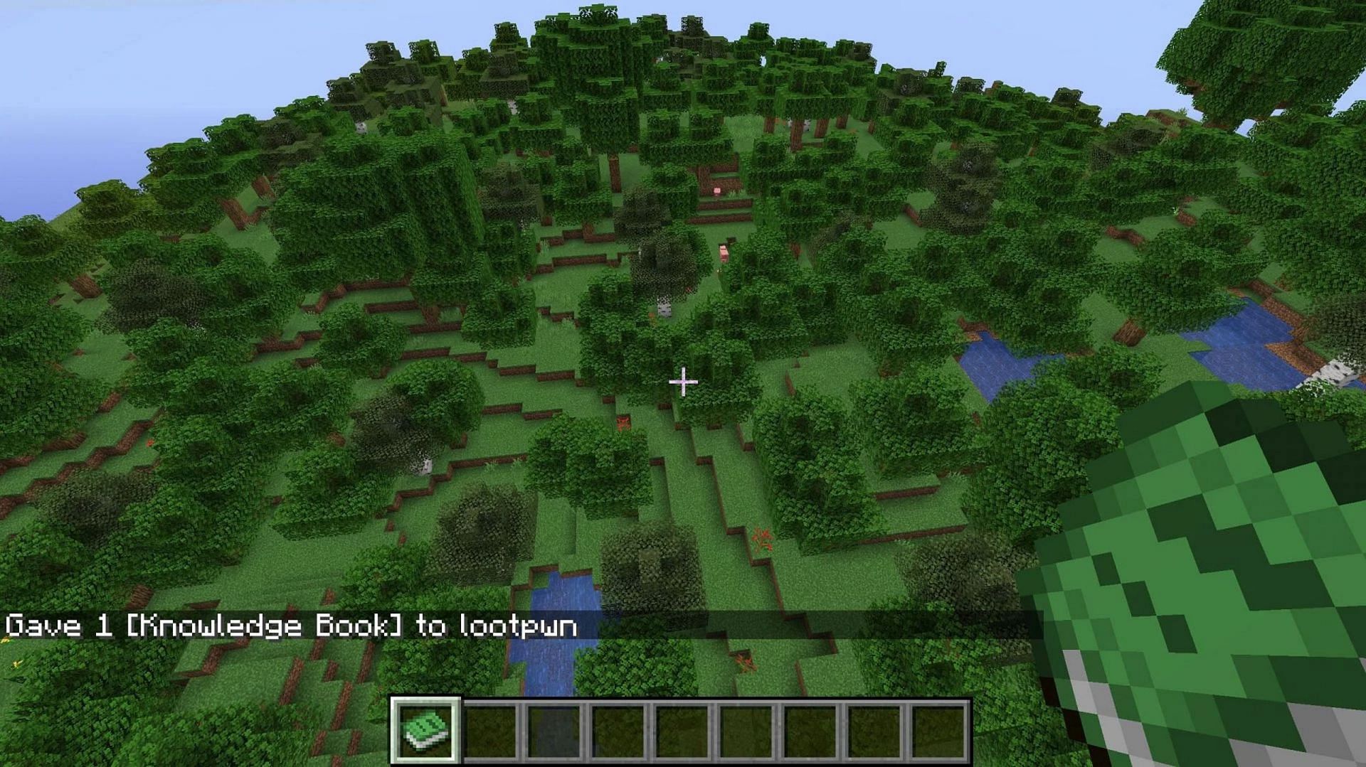 Knowledge books are exclusive to Java Edition and are obtained through commands (Image via Mojang)