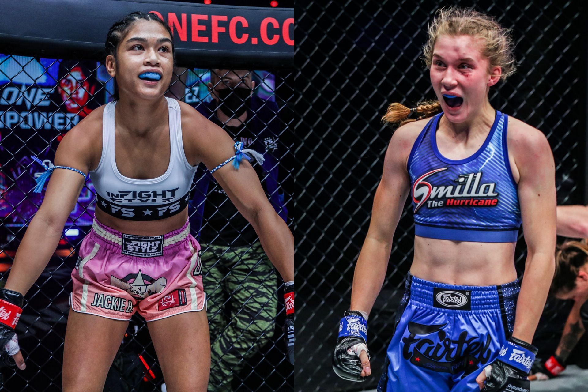 Jackie Buntan (left) says she&#039;ll expose Smilla Sundell&#039;s weaknesses come their fight on April 22 at ONE: Eersel vs. Sadikovic. [Photos ONE Championship]