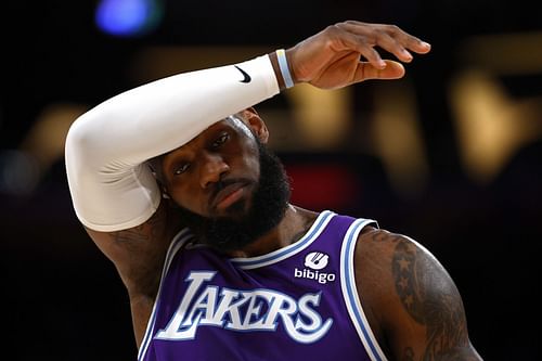 LeBron James of the LA Lakers leads the NBA at 30.1 points per game.