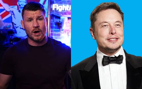 Michael Bisping (left) [Image via. Michael Bisping on YouTube] and Elon Musk (right) [Image via. Sportskeeda]