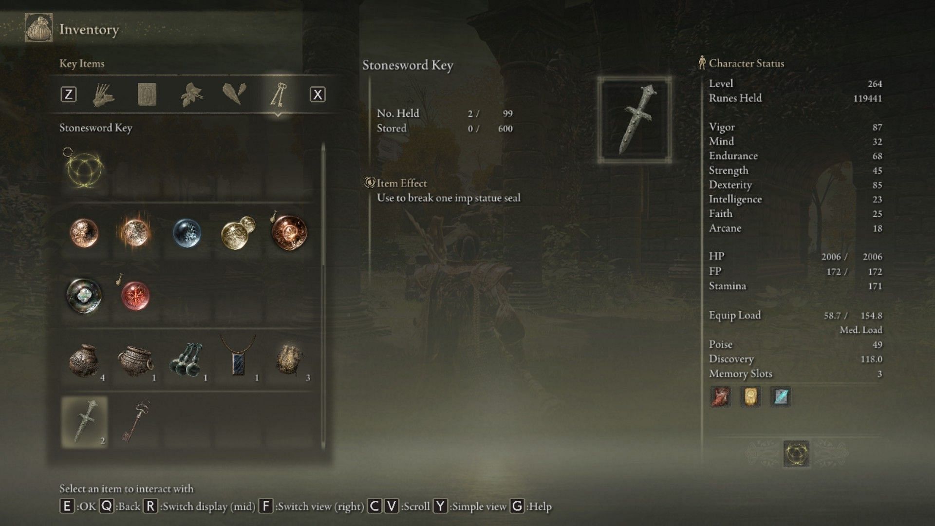 Stonesword Keys can be used to open sealed doors for amazing loot (Image via Elden Ring)