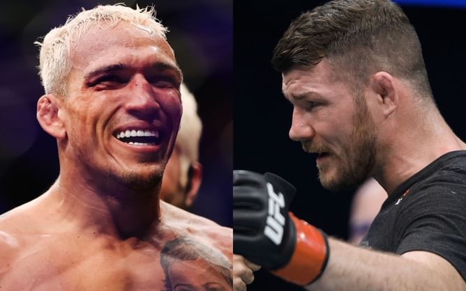 "He's one of the most exciting ever, and one of the best ever" - Michael Bisping full of praise for UFC lightweight champion Charles Oliveira