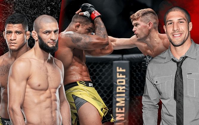 Gilbert Burns couldn't submit 'Wonderboy', you think he submits Khamzat Chimaev? No chance! - Brendan Schaub