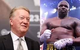Watch: Frank Warren and co. sing happy birthday to Dillian Whyte ahead of Tyson Fury clash