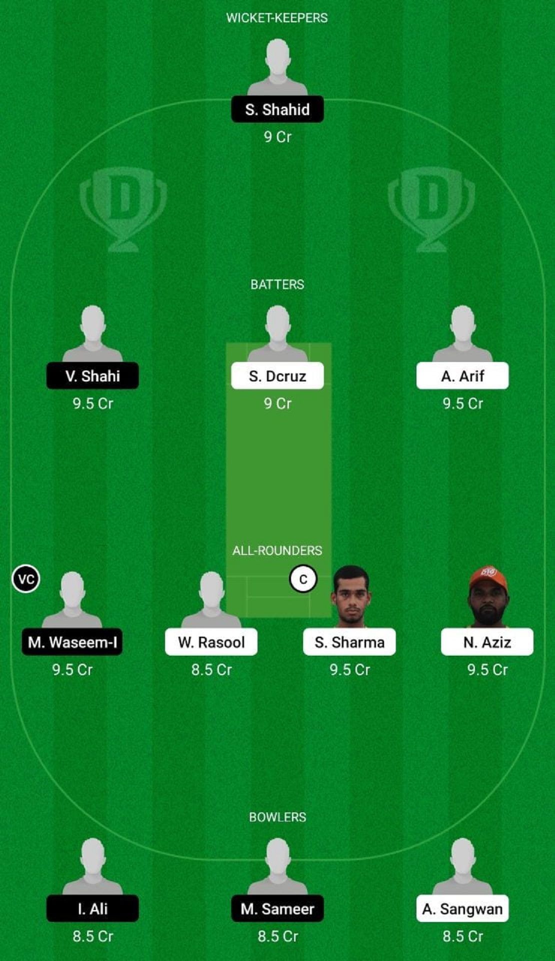 AJH vs VEN Dream11 Fantasy Suggestion #1