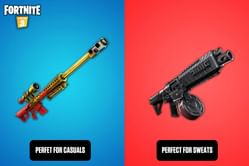 3 Fortnite weapons are perfect for players who can't build (& 3 that are made for sweats)