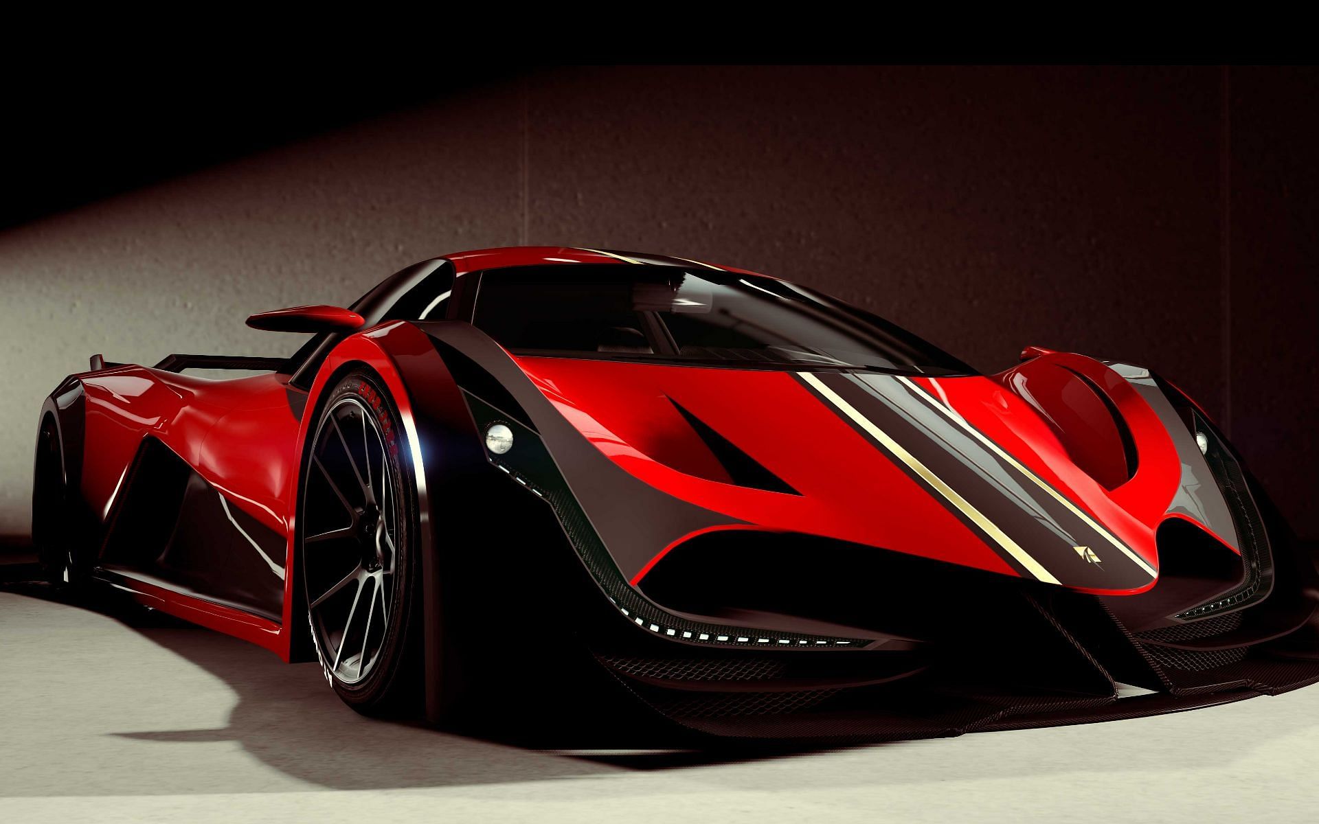 The Deveste Eight needs HSW Upgrades to be the fastest Super car in GTA Online (Image via Rockstar Games)