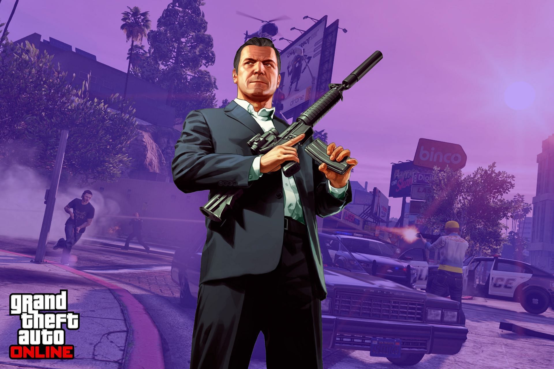 It looks like GTA 5's Michael might be coming to GTA Online