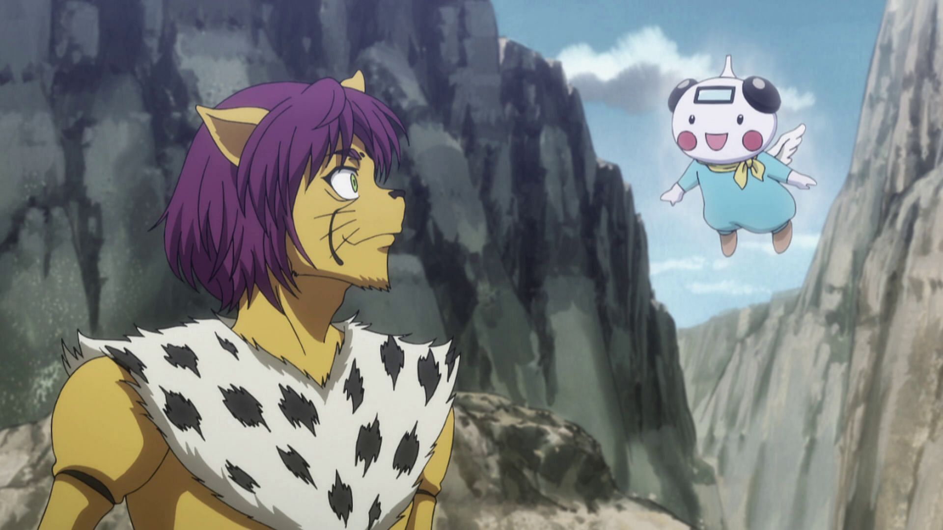 Cheetu and A.P.R. as they appear in Hunter x Hunter (Image via Madhouse)