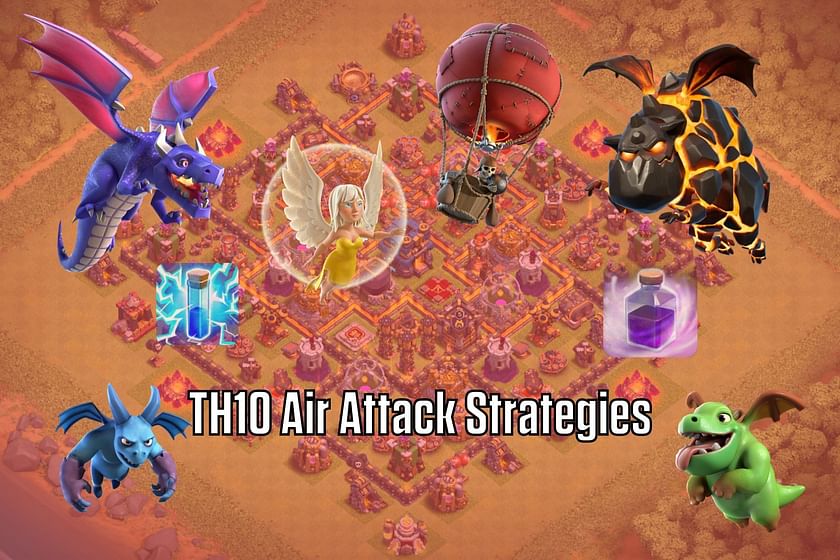 clash of clans best air attack