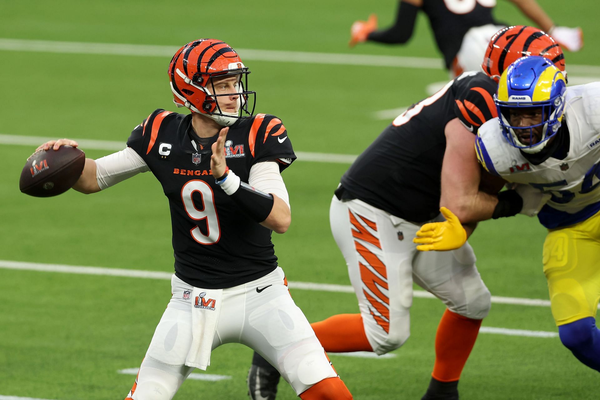 Joe Burrow led the Bengals to the Super Bowl in his second NFL season