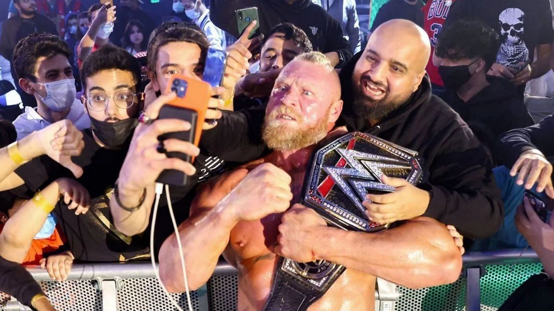 Brock Lesnar feels uncomfortable around people in real life