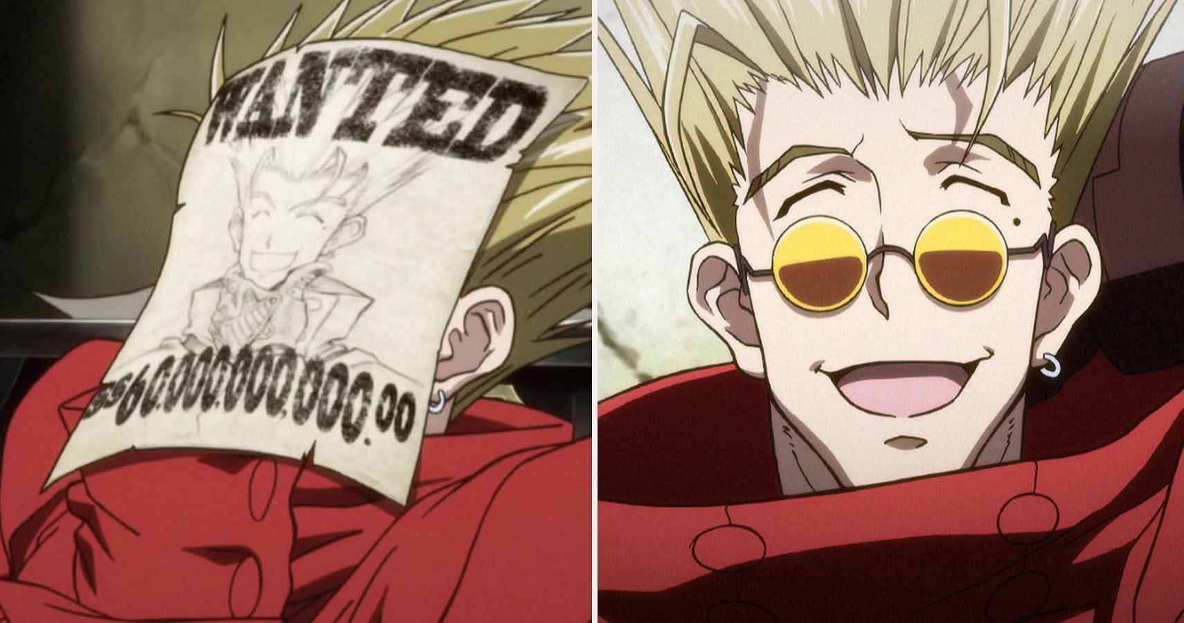 Vash as he appears in the Trigun anime (Image via Madhouse)