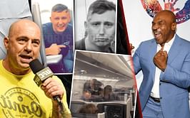 Joe Rogan says "douchebag" airplane passenger beat up by Mike Tyson had it coming, compares heckling 'Iron' to "headbutting a beehive"