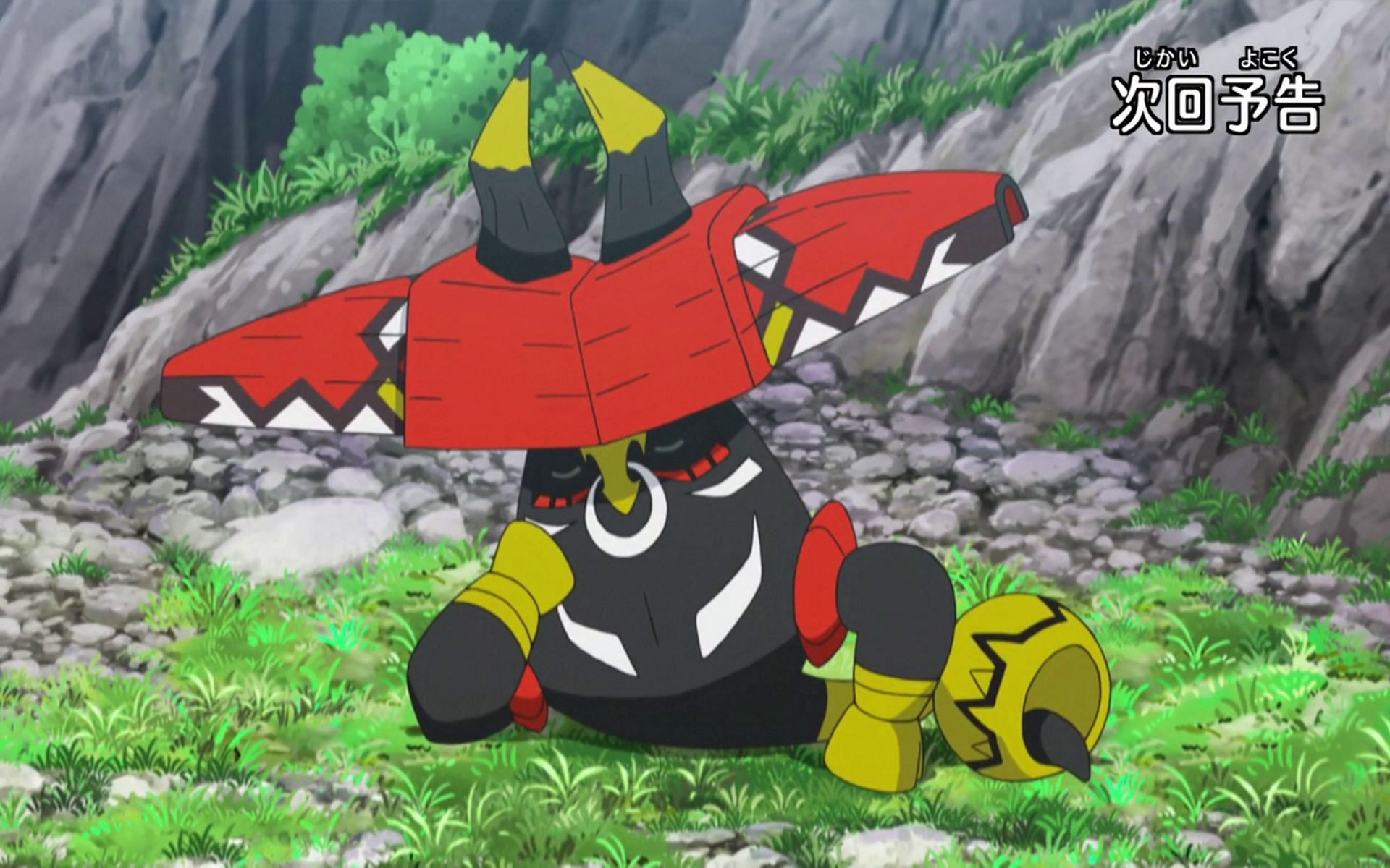 Tapu Bulu makes its debut at Spring into Spring (Image via The Pokemon Company)