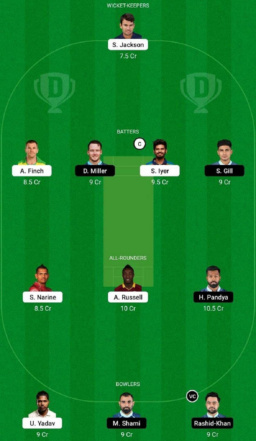 KKR vs GT Dream11 Fantasy Tip #2 - IPL 2022