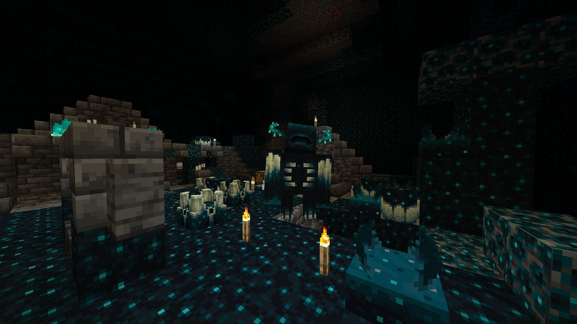 The mob will use a ranged attack when far away (Image via Minecraft snapshot 22w15a)
