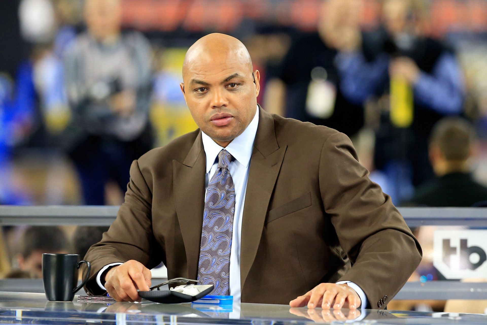 Charles Barkley during the NCAA Men's Final Four