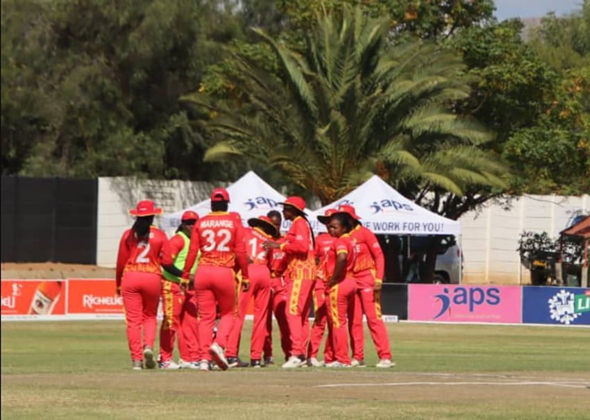 Zimbabwe Women Capricorn Women&#039;s T20I Tri-Series (Photo - Zim Cricket Twitter)