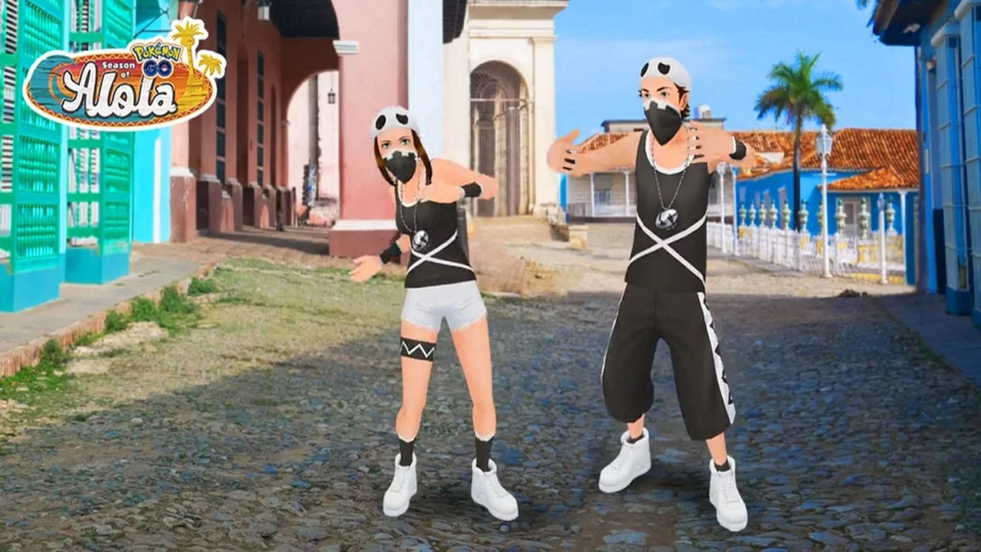 Team Skull has made its way to Pokemon GO, at least in one way (Image via Niantic)