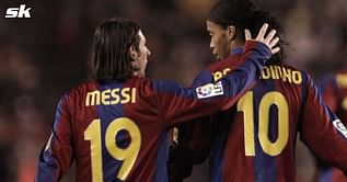 "We got along very well" - Ronaldinho suggests he knew Lionel Messi was destined for greatness when he first met him at Barcelona