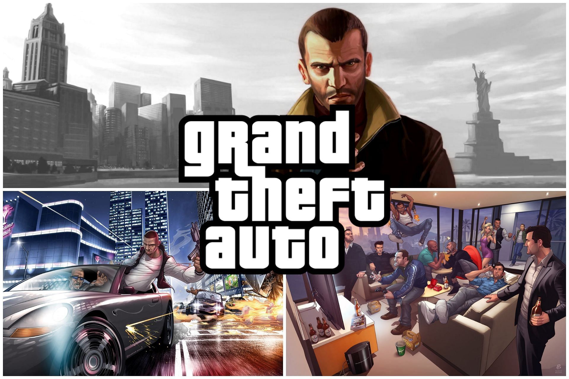 GTA series have some of the best open-world games (Images via Rockstar Games)