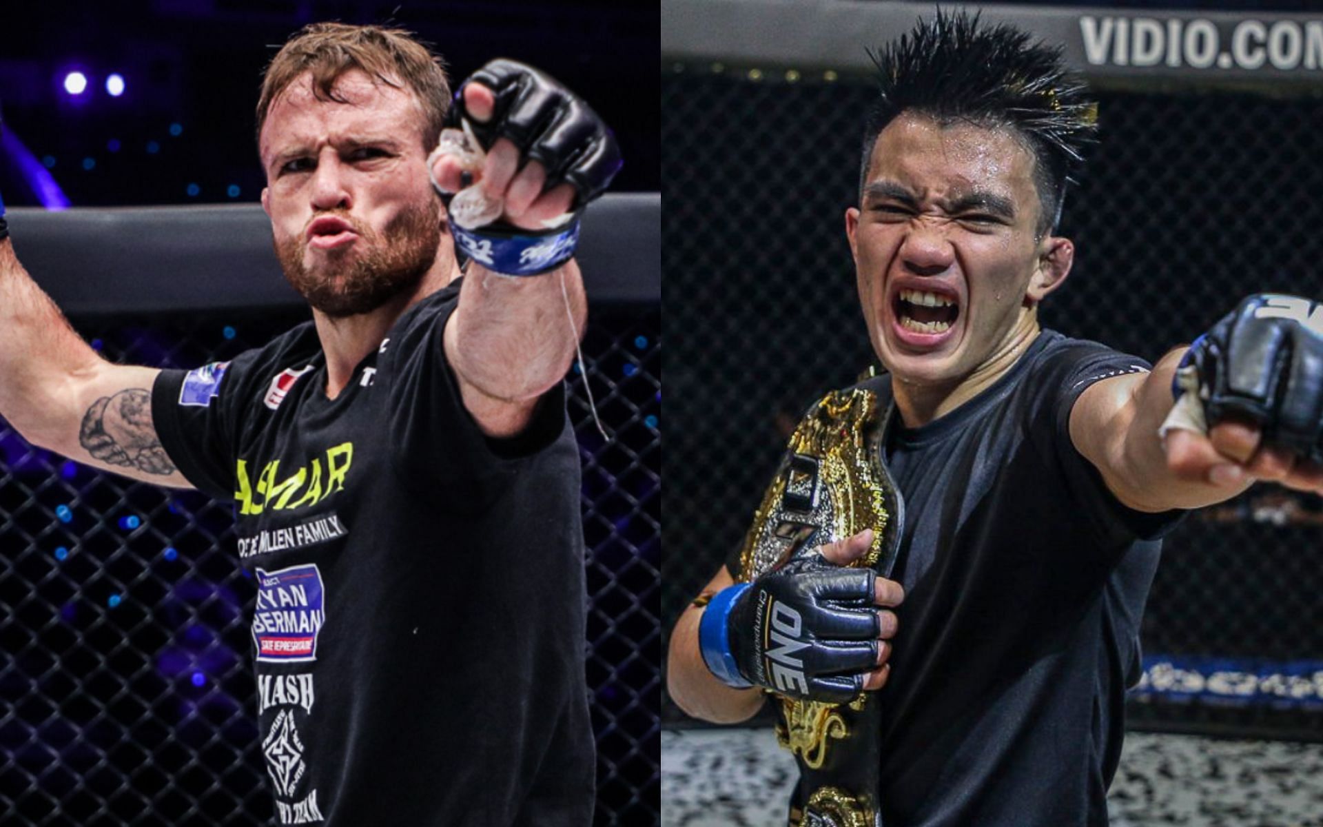 Jarred Brooks (left) claims that Joshua Pacio (right) was already expecting that a fight between them would happen. [Photos: ONE Championship]